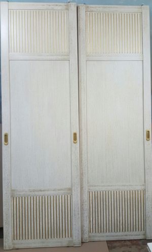 Двери для шкафа купе с фрезеровкой Иркутск